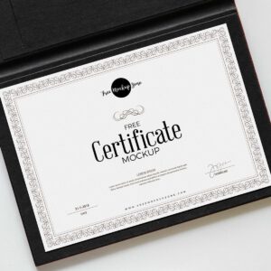 Custom Printed Certificate