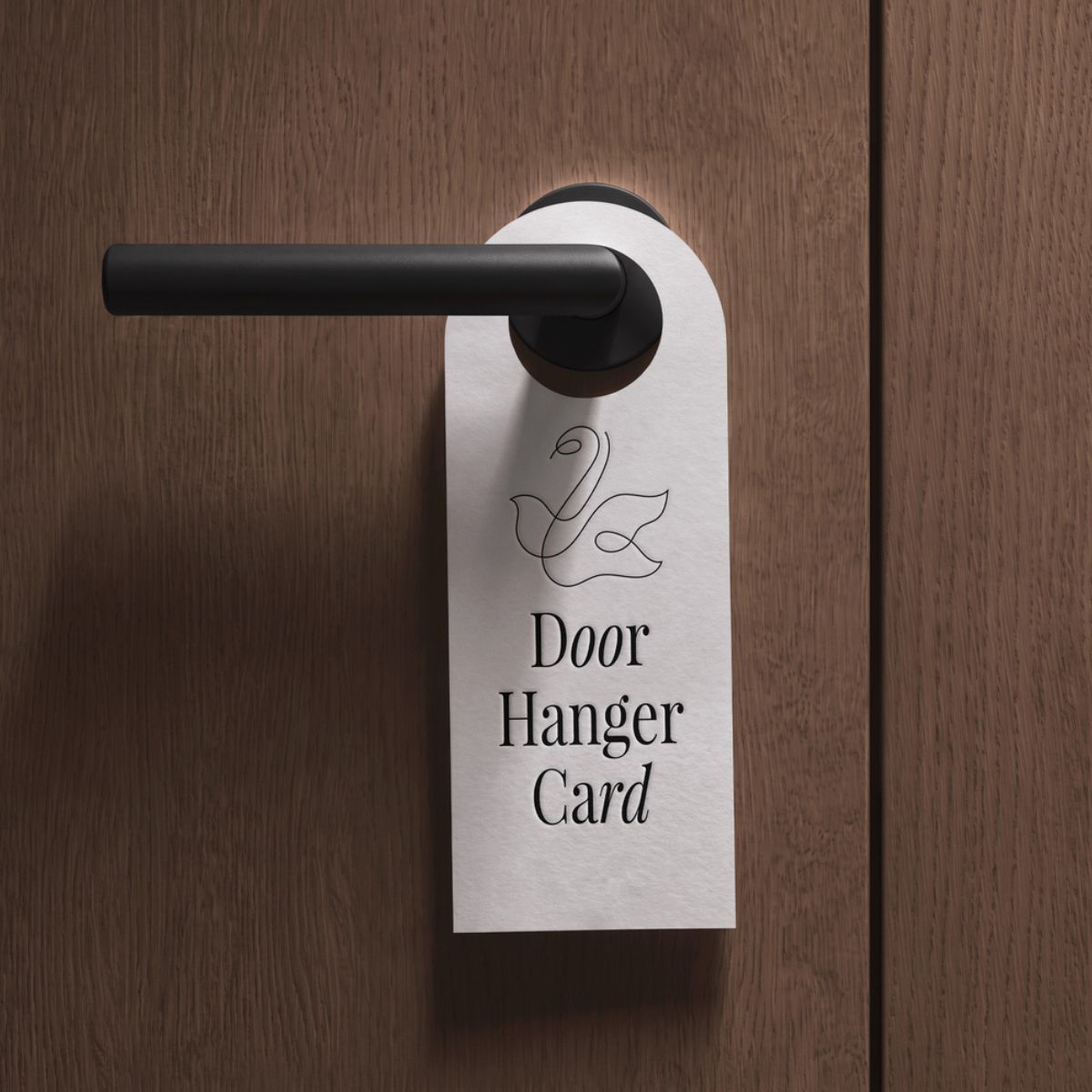 custom printed paper door hangers