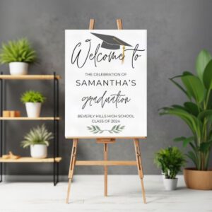 Graduation design foam board