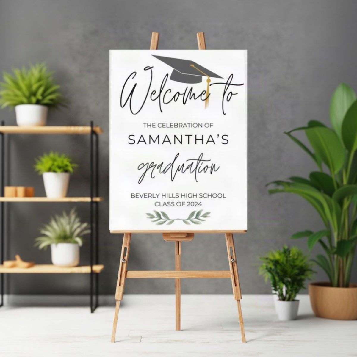 Graduation design foam board