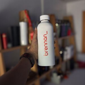 custom logo printed bottle