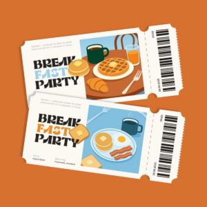 custom shape die cut coupons