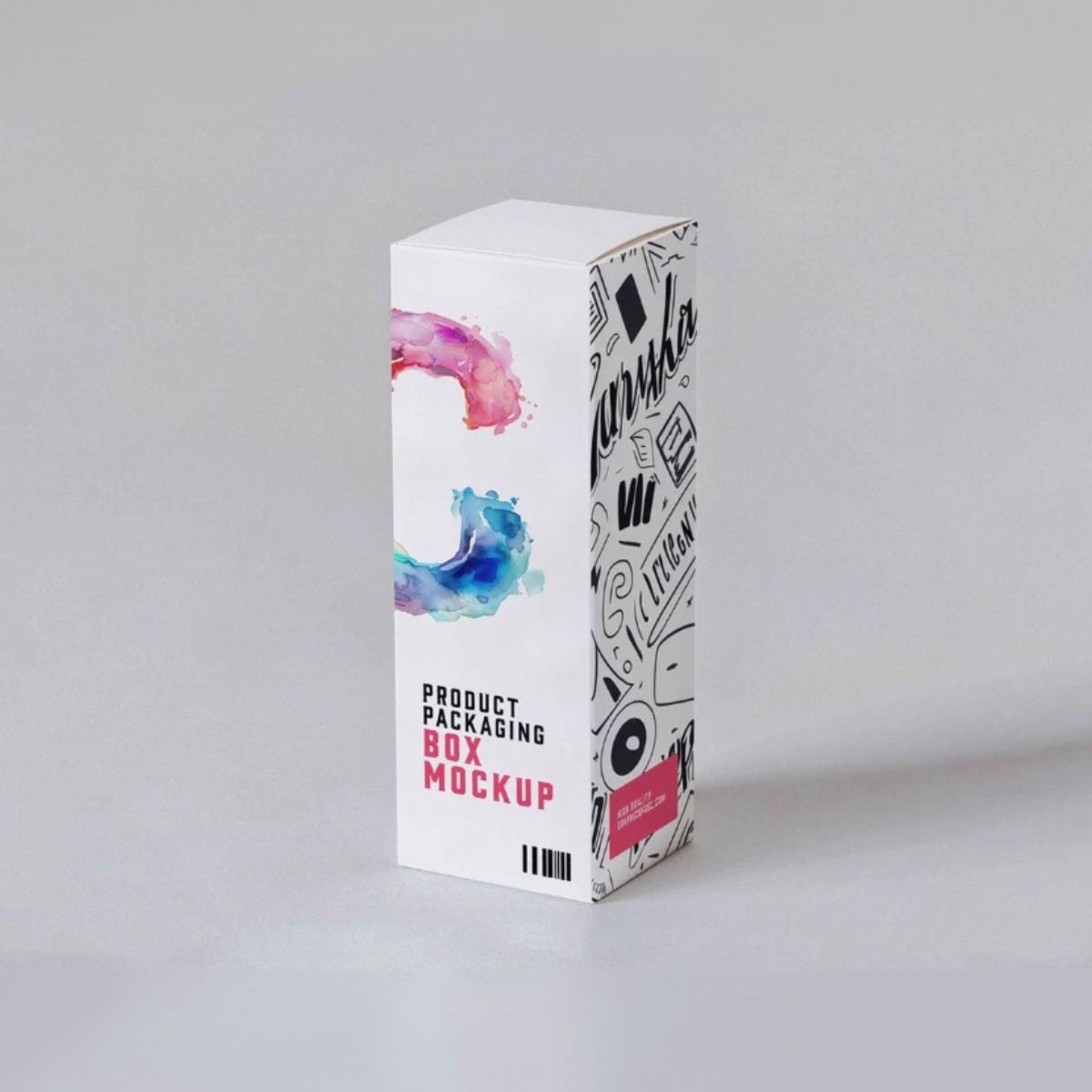customized paper tall box
