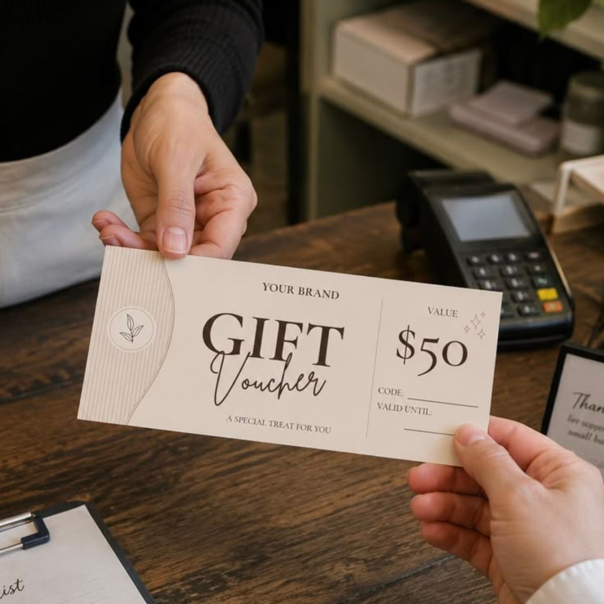 gift voucher printing