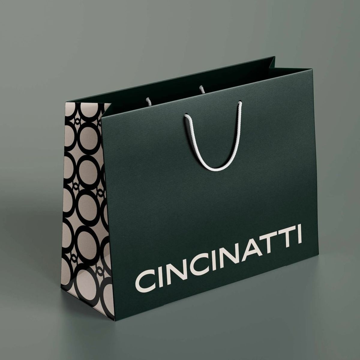 premium customized thick paper bag with handle