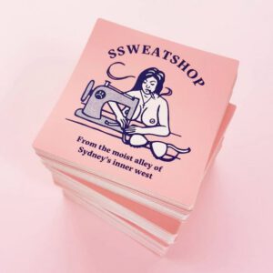 Standard sticker square shape full cut