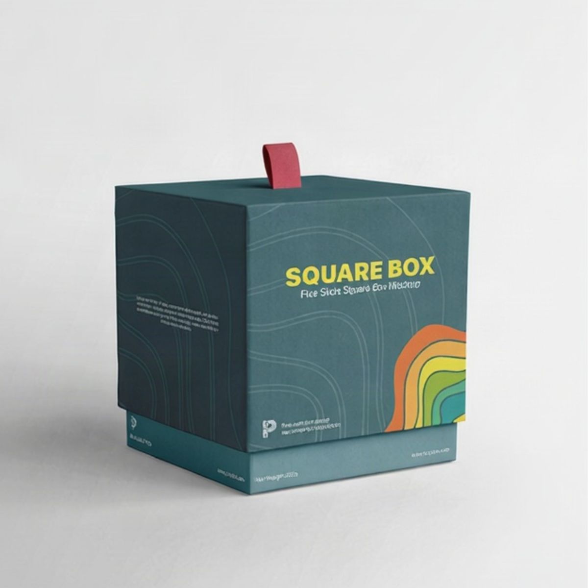 custom printed rigid box