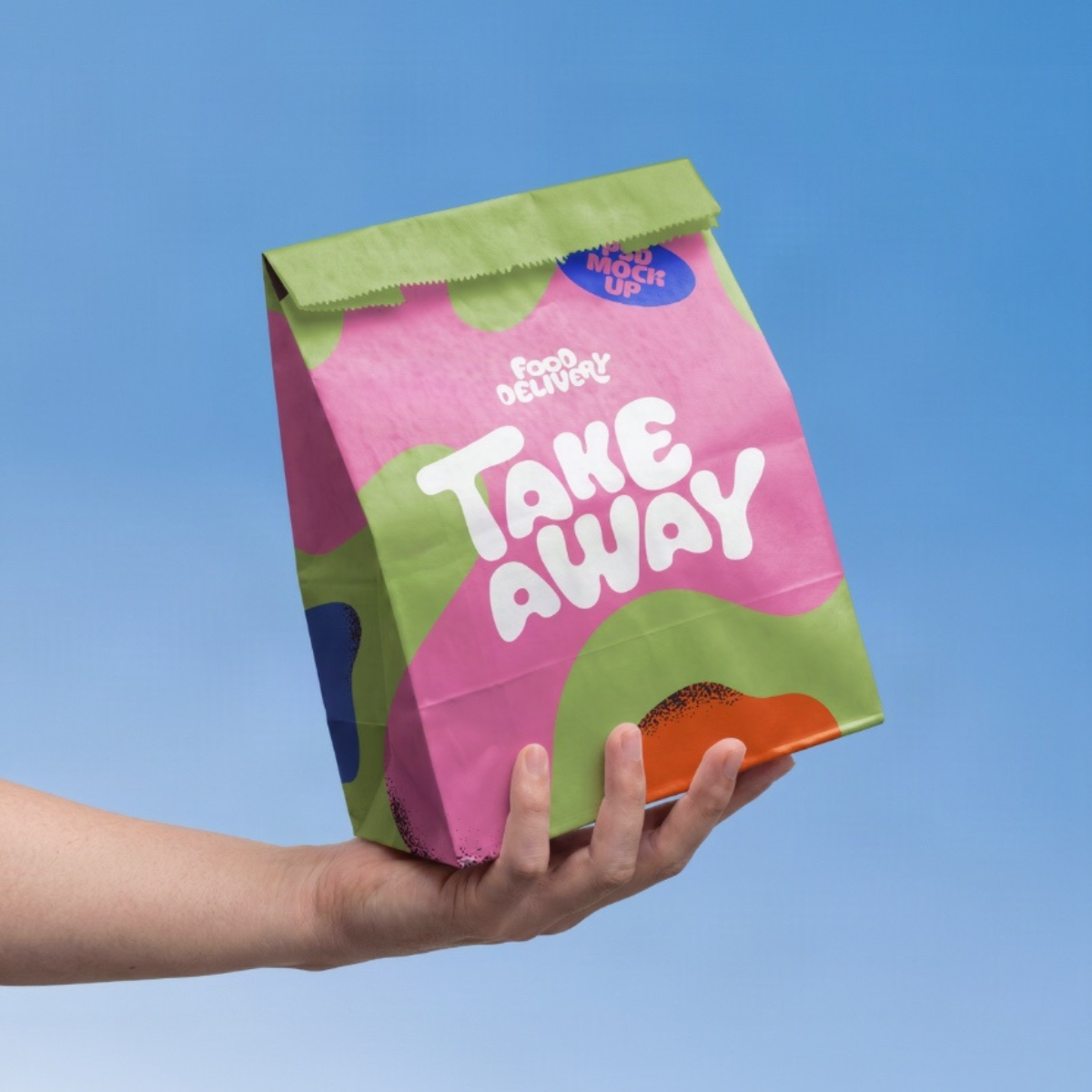 custom printed Kraft paper bags