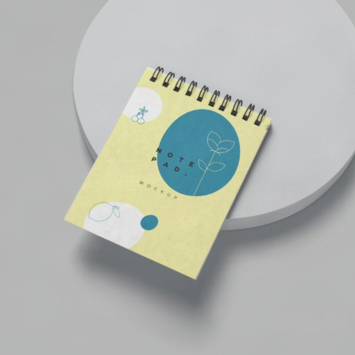 spiral binding notepad with custom printed cover